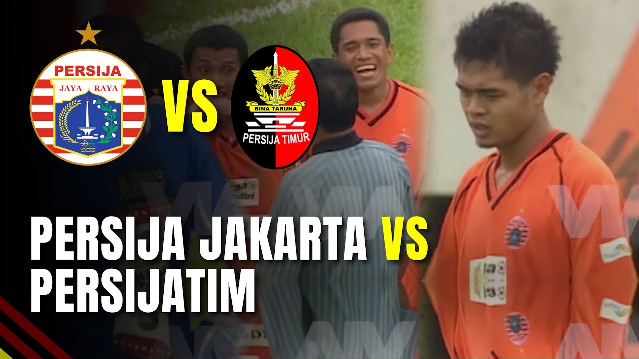 Persija Hadapi Rival Sekota, Persija Jakarta VS Persijatim | Liga Indonesia 2004