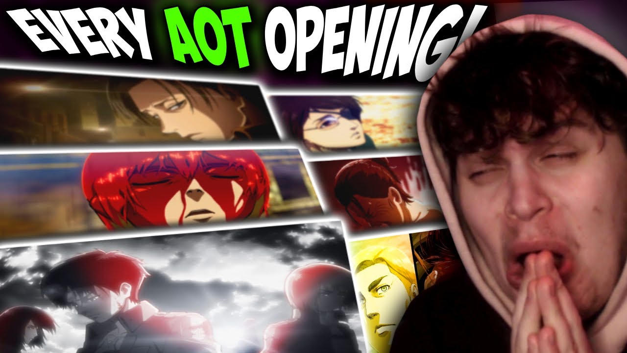 Anime Fan FIRST Time Listening to EVERY Attack on Titan Opening.. {EMOTIONAL}