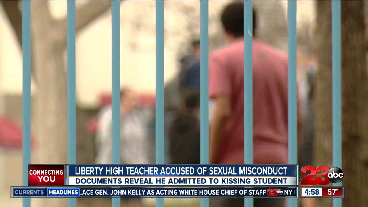 Liberty High teacher accused of sexual misconduct