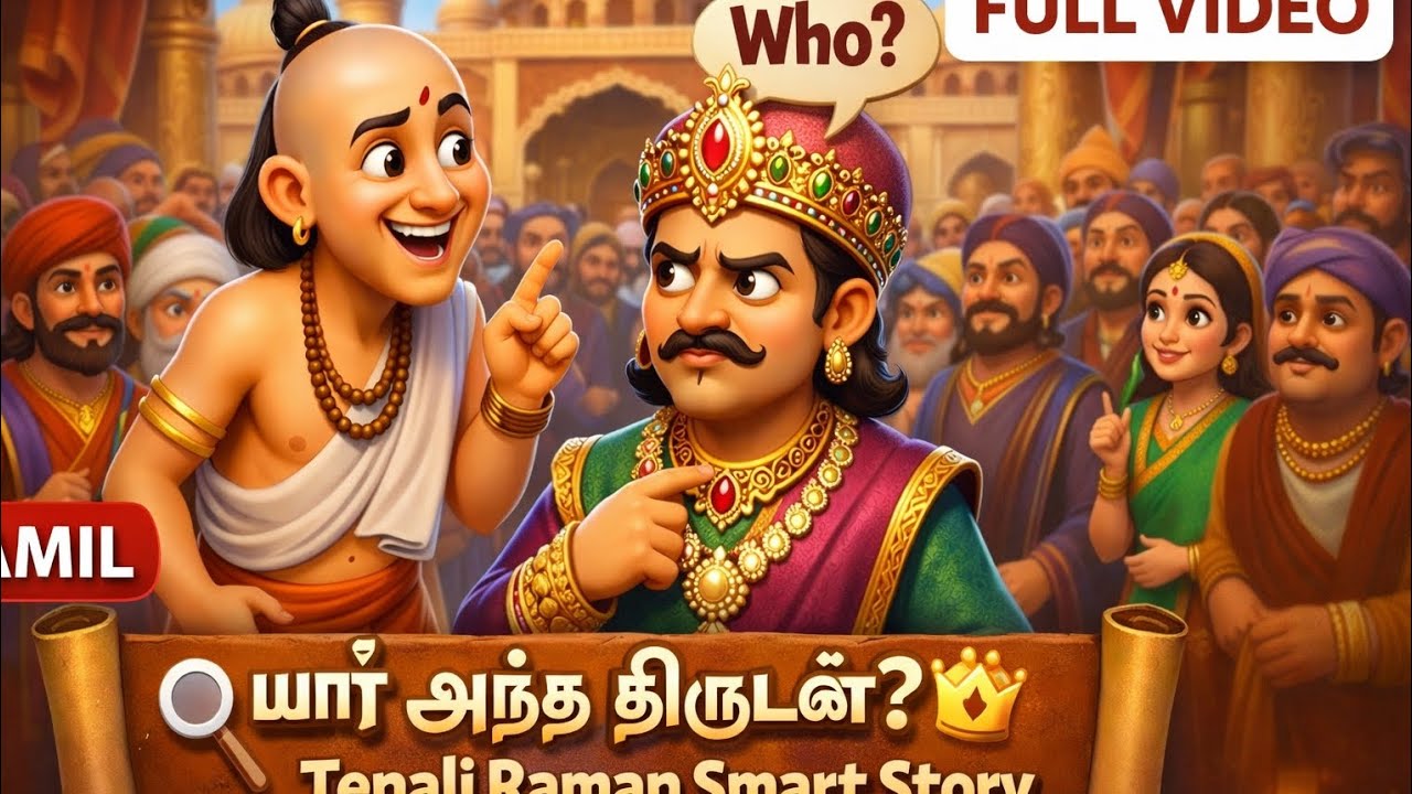 💖💖💖 Tenalirama cartoon tamil stories.💗💗💗 Subscribe for next stories.