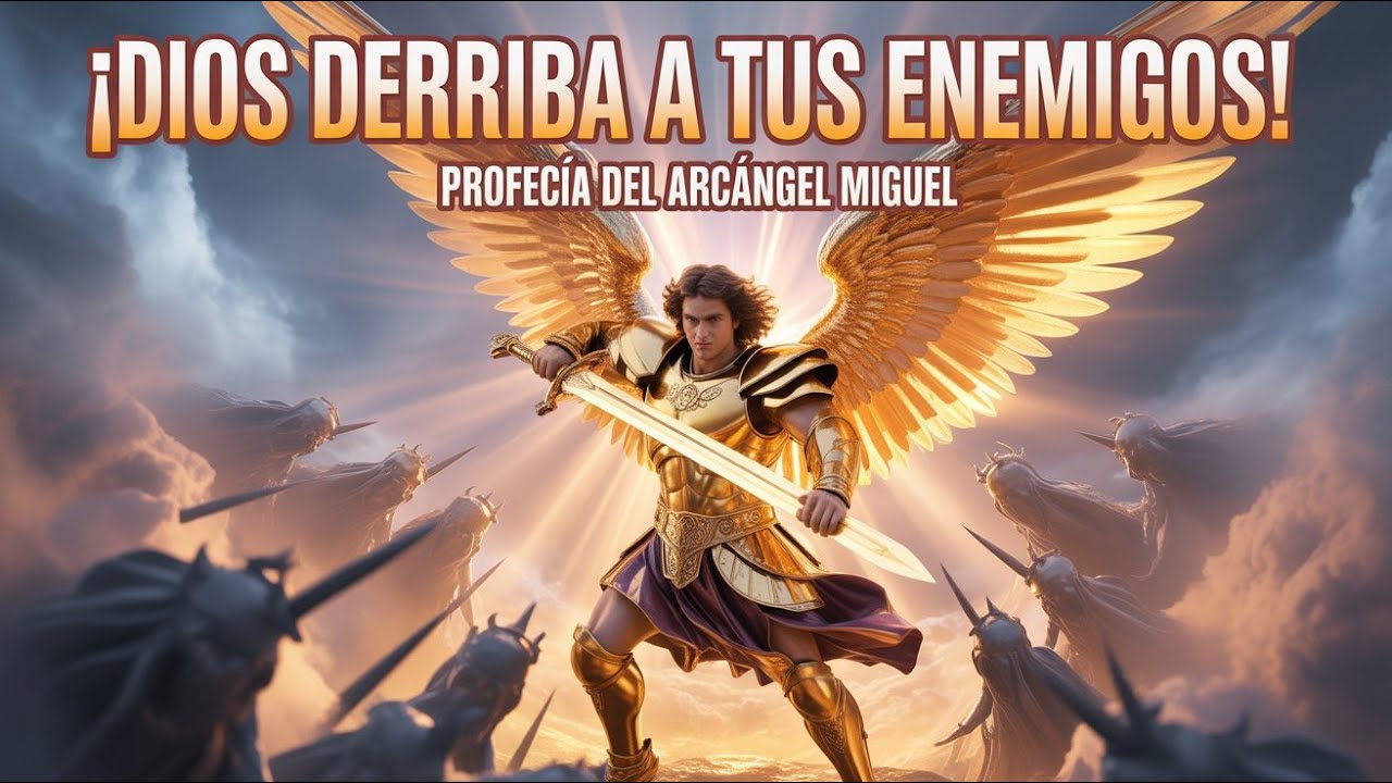 Profecía del Arcángel Miguel | Dios derriba a tus enemigos y te da la victoria ⚔️🔥