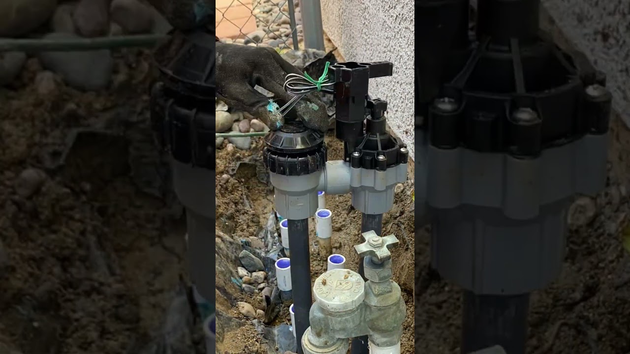 New set of Rain-bird anti-siphon valves