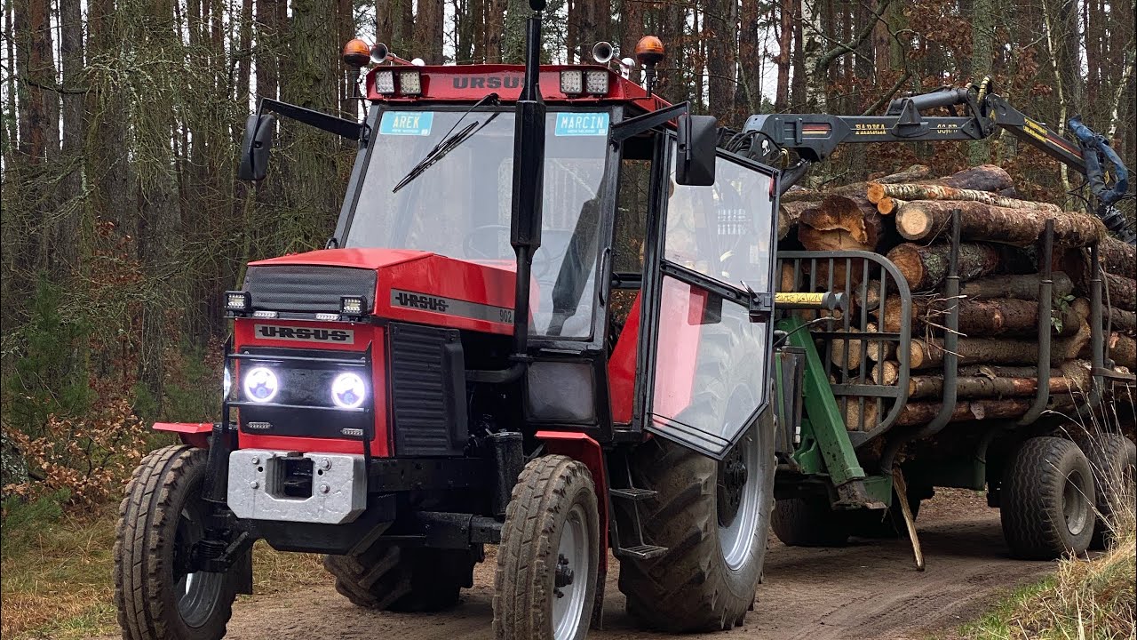 🔥Transport drewna🔥Zmiany,zmiany i jeszcze raz zmiany🔥Ursus 902🔥Farma T9🔥