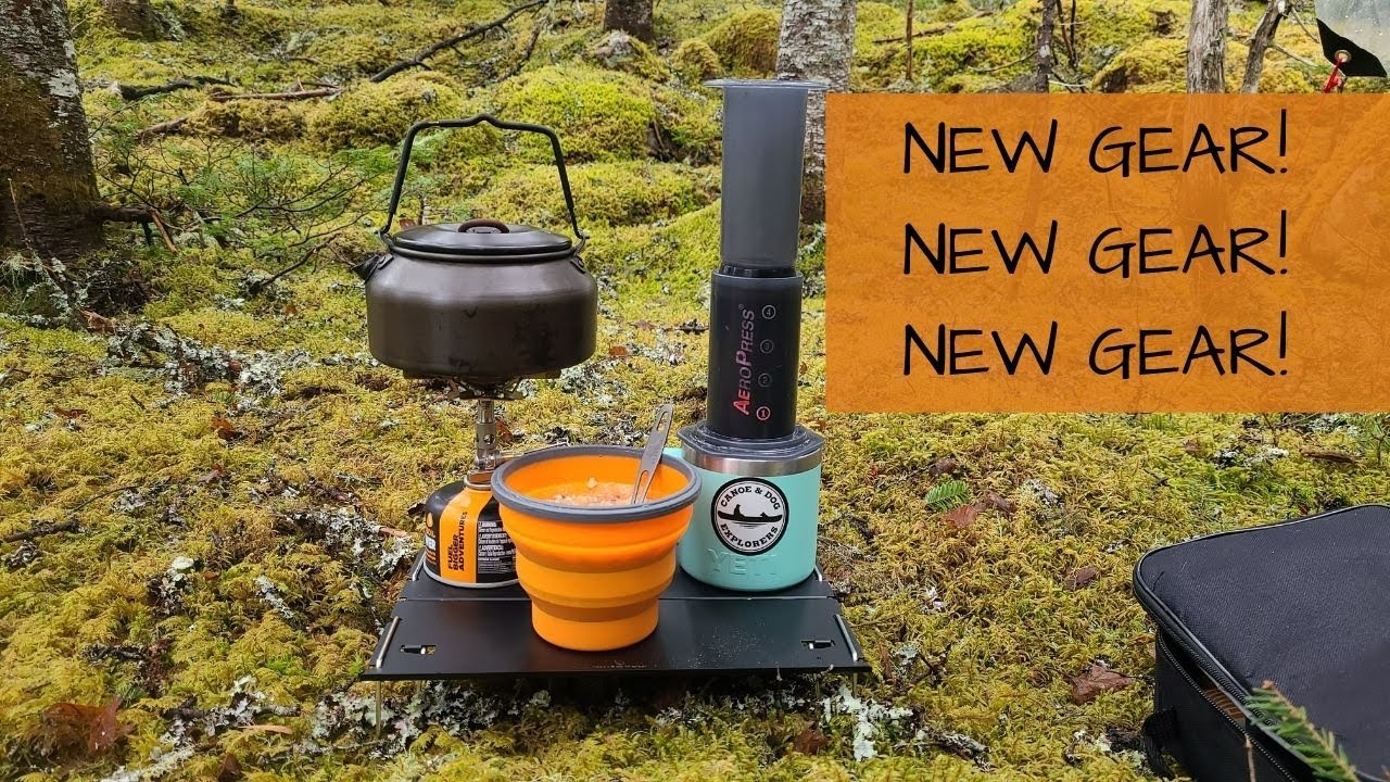 Trying out the Soto Windmaster and other new gear | DIY tarp, stove, and mini table!