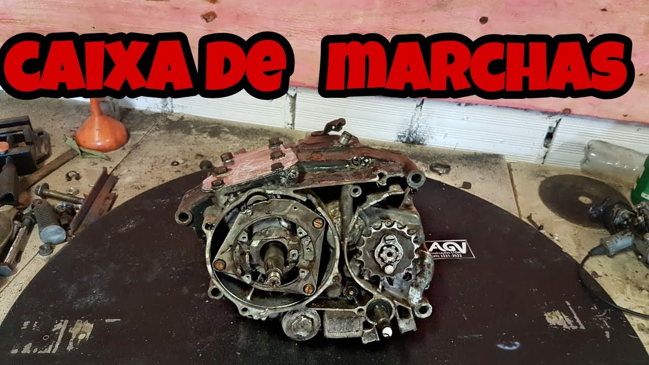 Caixa De Marchas Moto Com Motor Estacionário 4