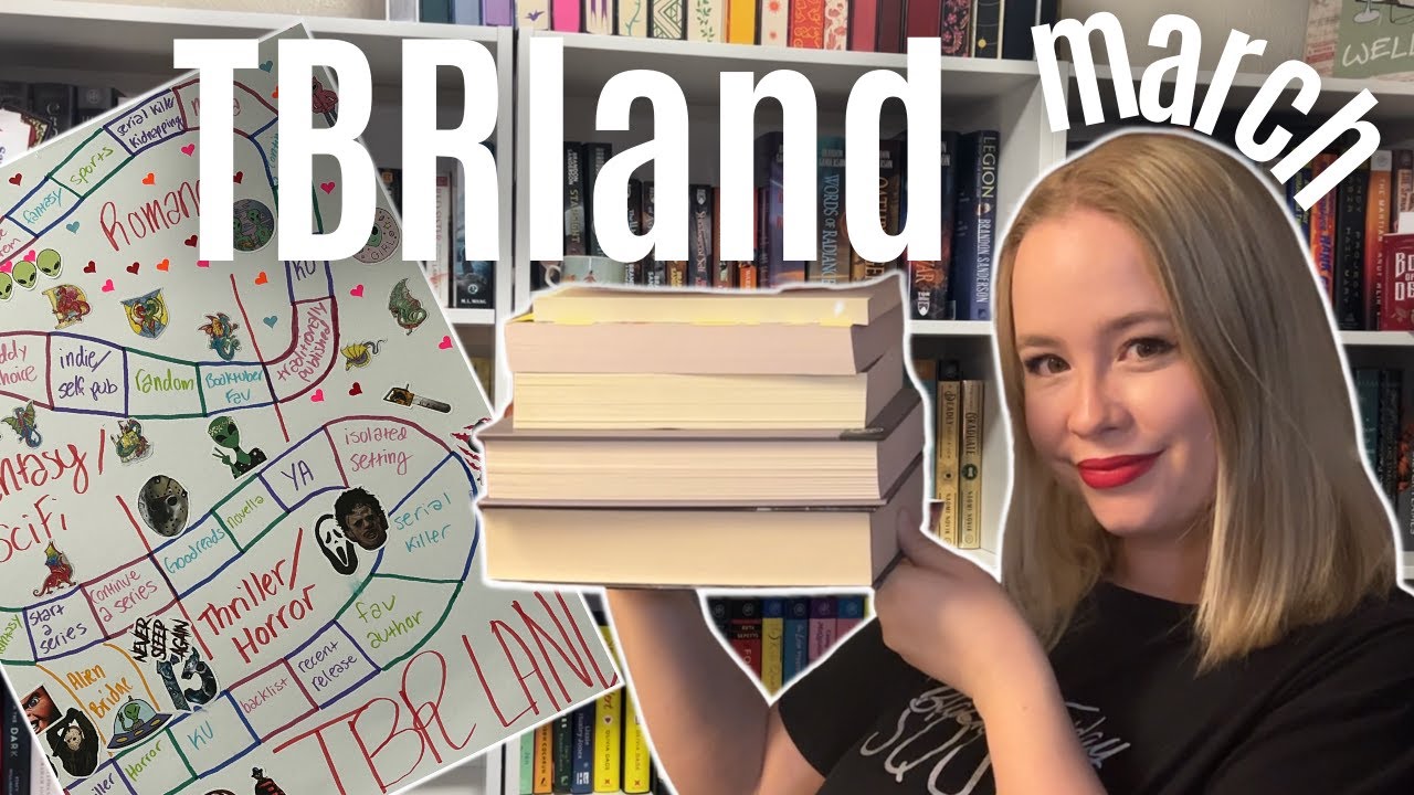 TBRLAND: March TBR Game || i may have overcommitted myself... || booktube