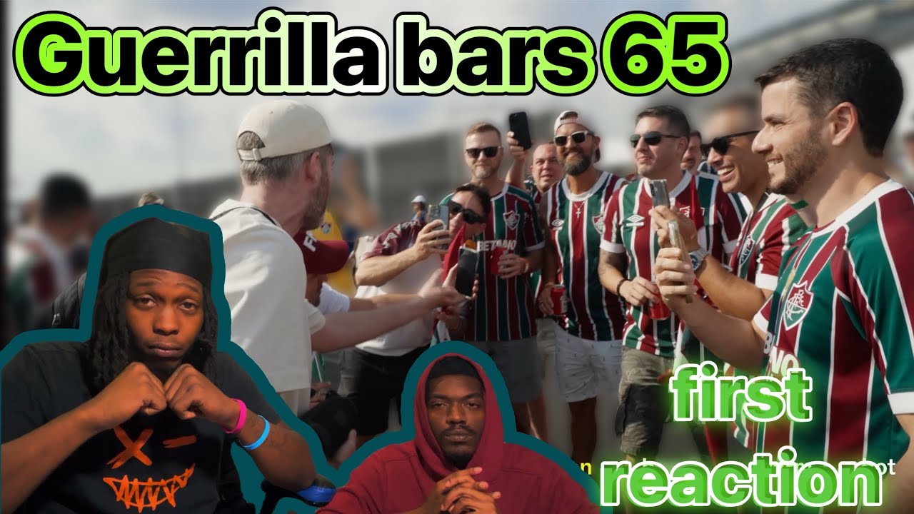 Harry Mack Brings the heat | Guerrilla Bars 65 MetLife Stadium / reaction / Reg