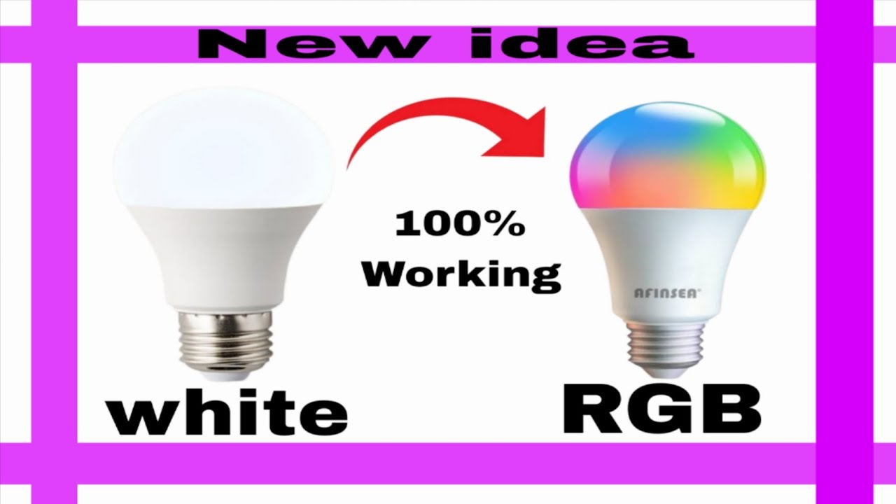 Normal LED 💡 RGB LED 💡banane ka naya tarika#diy RGB LED #2026 