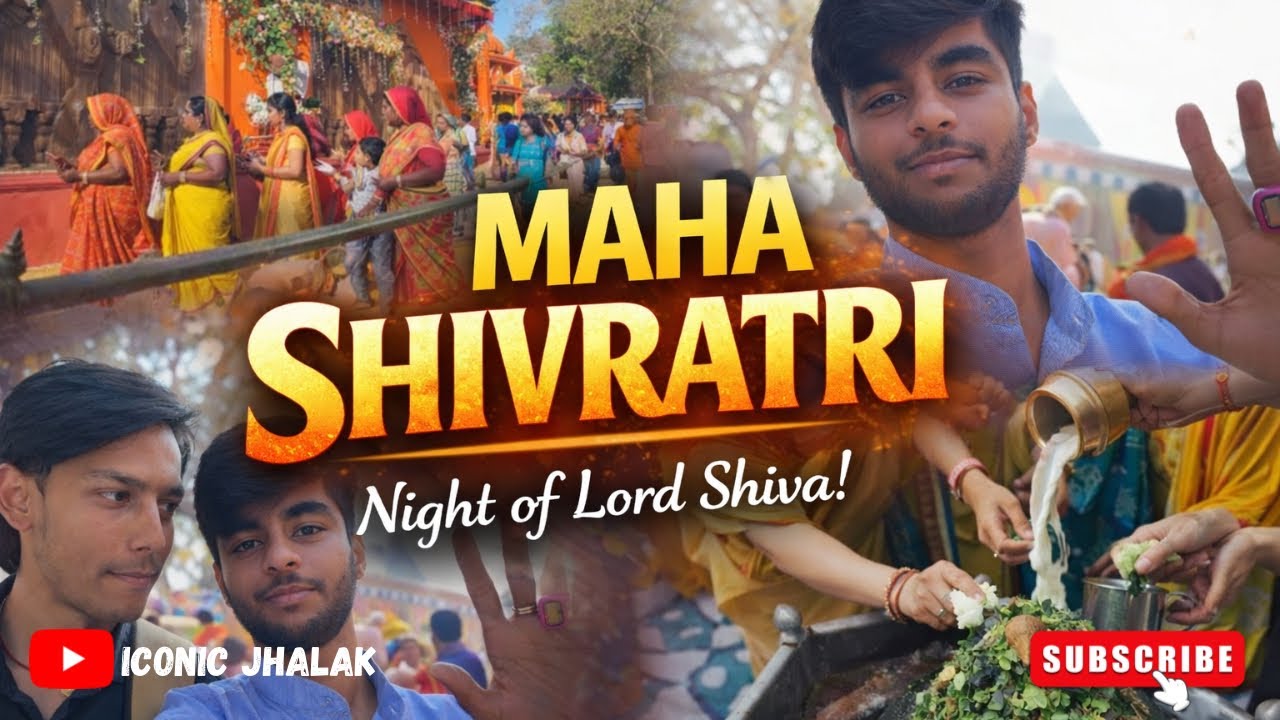 🌌 12 PM Mahashivratri Darshan Experience 😍 | You Won’t Believe the Crowd!