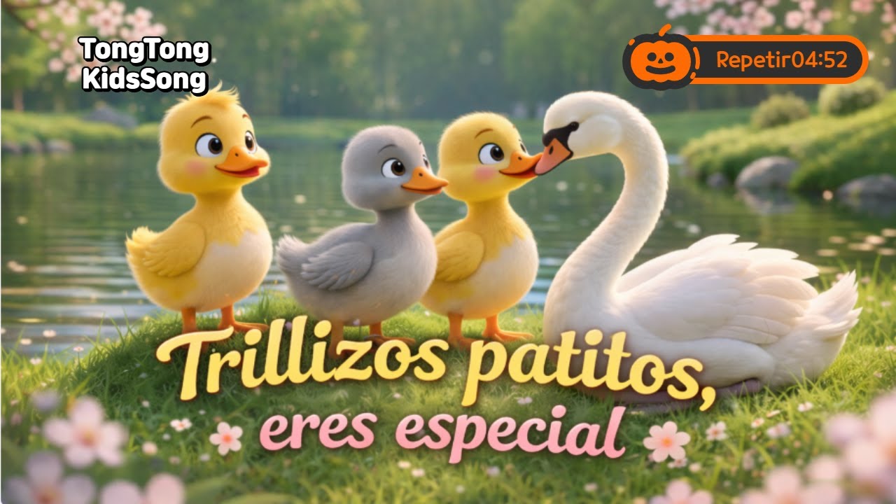 El Patito Especial,Tres Patitos Bebés ||Canción Infantil Educativa |TongTong Canciones Infantiles