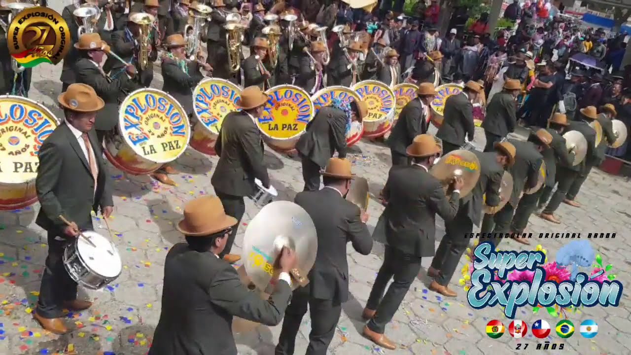 Banda Super Explosion de La Paz Bolivia - Ch'utas en Huarina