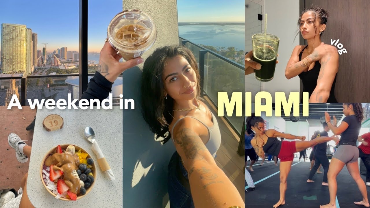 MIAMI VLOG | a weekend work trip to Miami 🌴