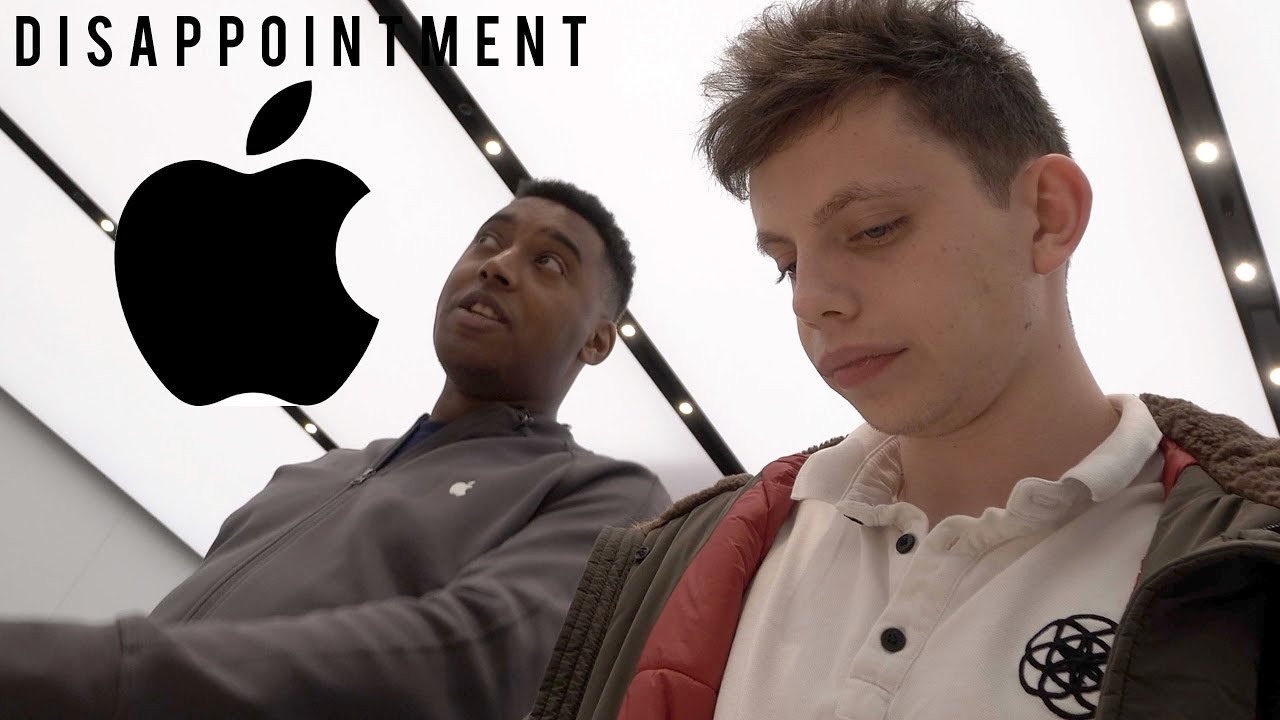 Took my broken macbook to apple