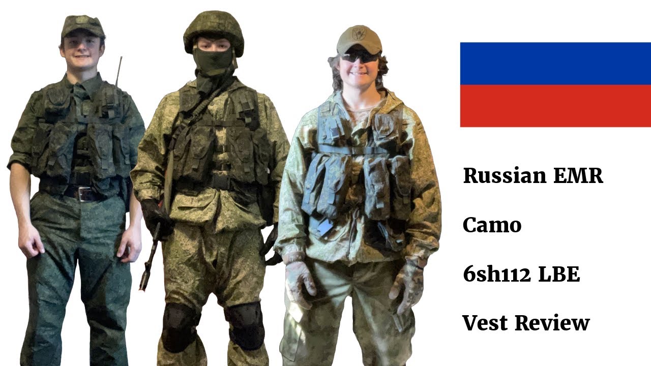 Russian EMR Camo 6sh112 LBE Vest Review
