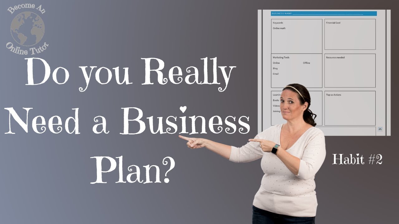 Online Tutoring Business Plan: THAT YOU WILL ACTUALLY USE