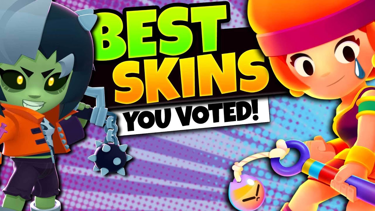 (NEW) The Best Skins For EVERY Brawler V2! | 17,000 Votes!