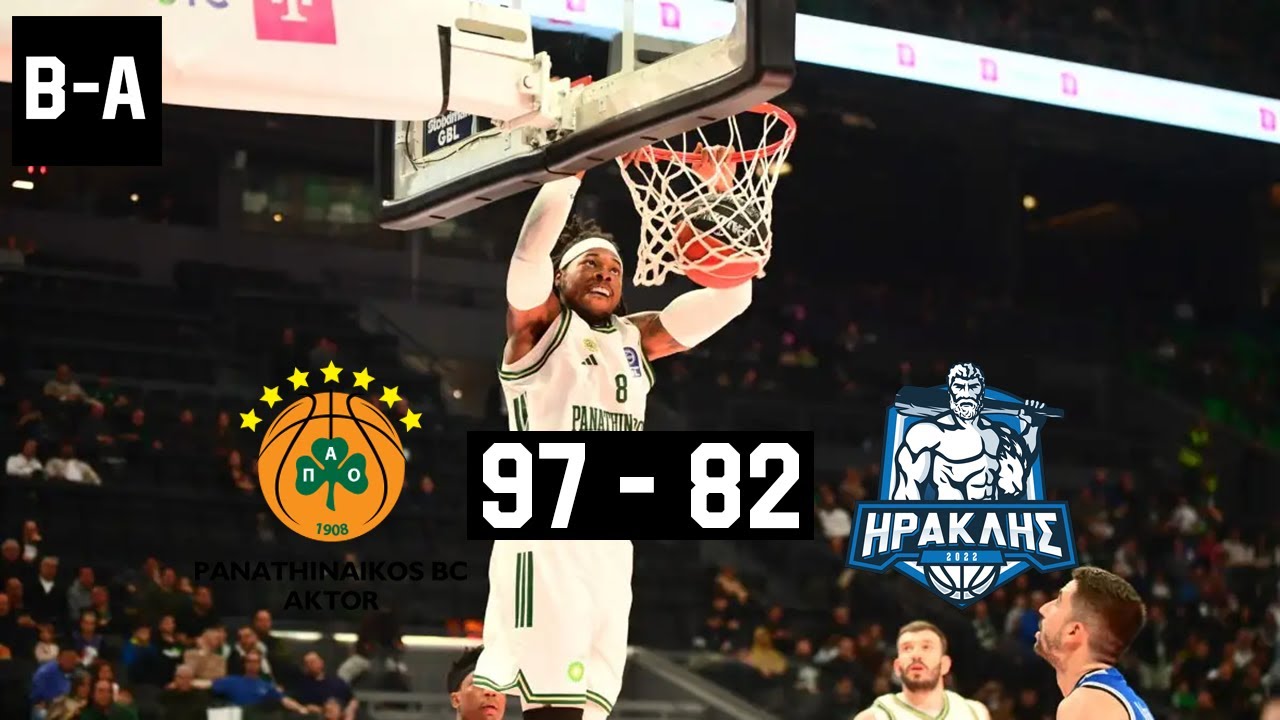 Panathinaikos - Iraklis 97-82 | Full Highlights | GBL Round 11 | 20.12.2025