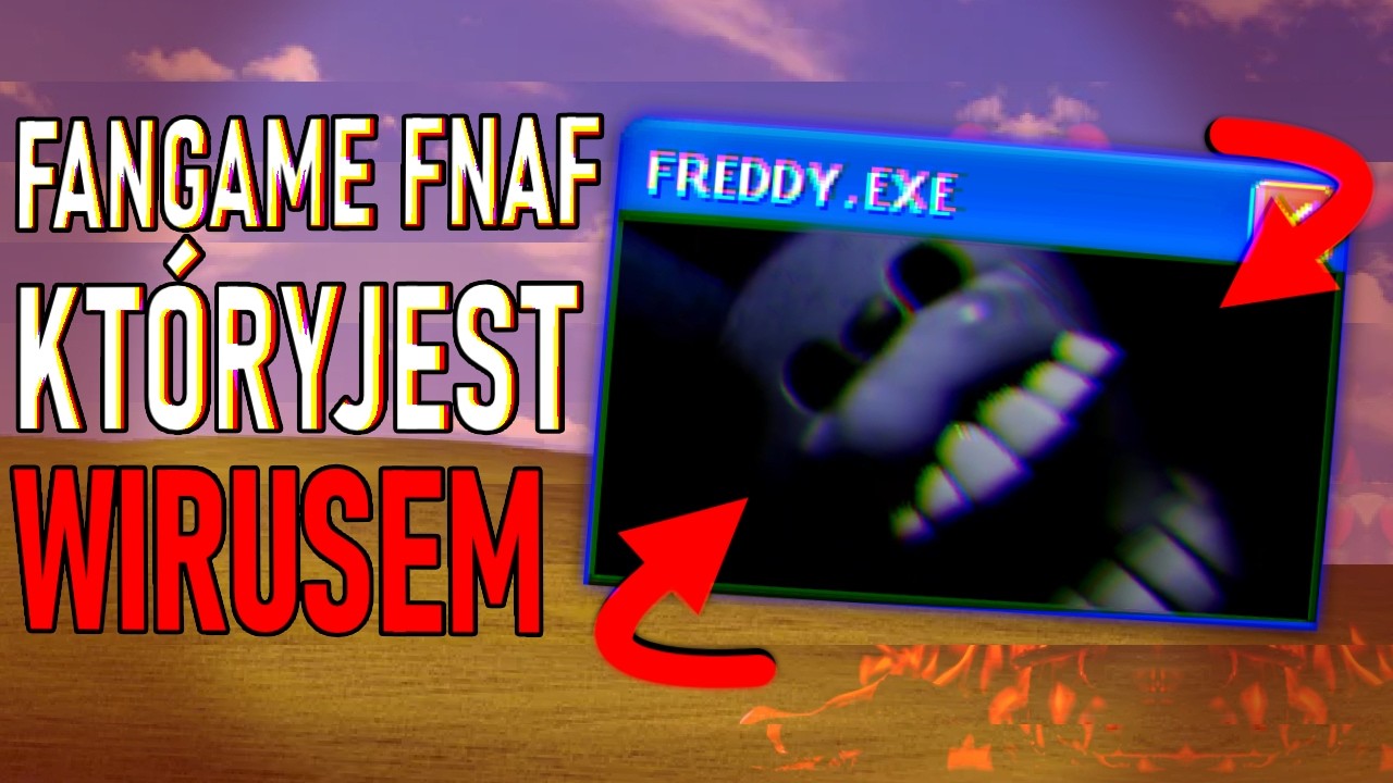 PRZERAŻAJĄCY WIRUS FNAF?!? 🐻 (FNaF RETRO) #fnaf