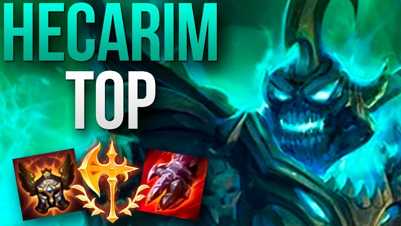 CONQUEROR HECARIM TOP IS UNSTOPPABLE | CHALLENGER HECARIM TOP GAMEPLAY | Patch 9.6 S9