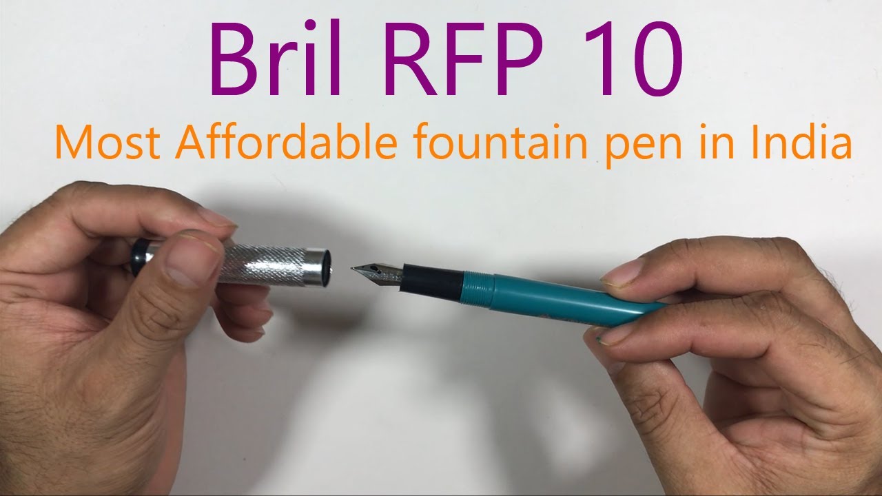 Bril fountain pen - India's most affordable fountain pen - Bril RFP 10  #brilfountainpen