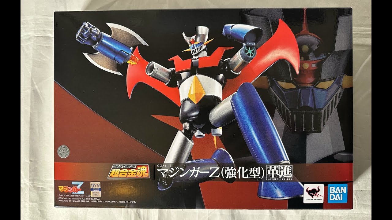 Mazinga Z GX117 Unboxing (ita)