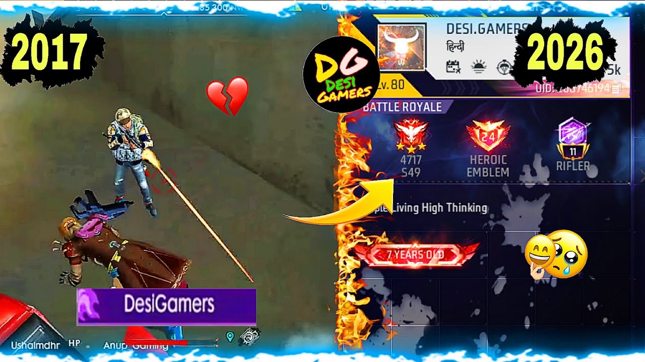 OLD LOST LEGEND 😱 Searching 2017 Old Players id in 2026- DIFFENCE GAMER ||