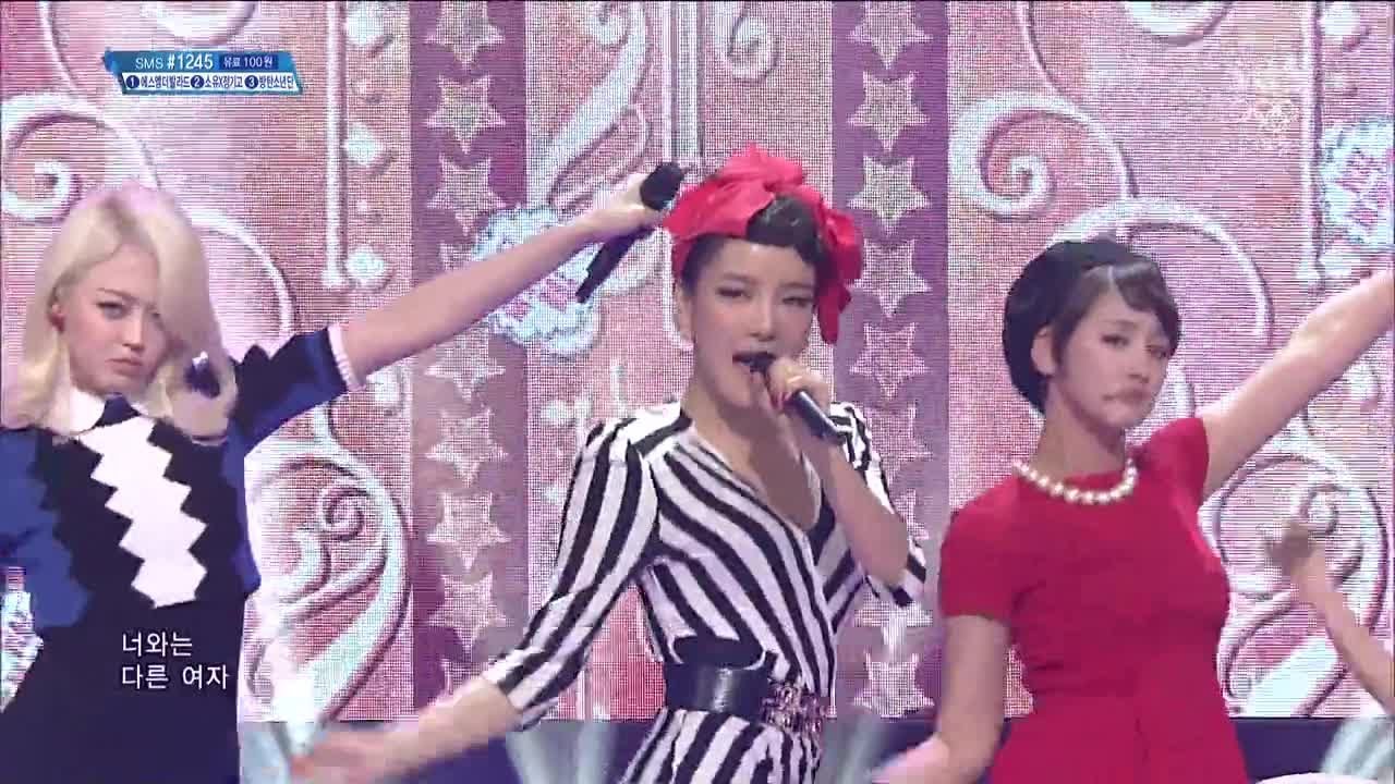 [Spica SPICA] - Ты не любишь меня @ популярная песня Inkigayo 140223