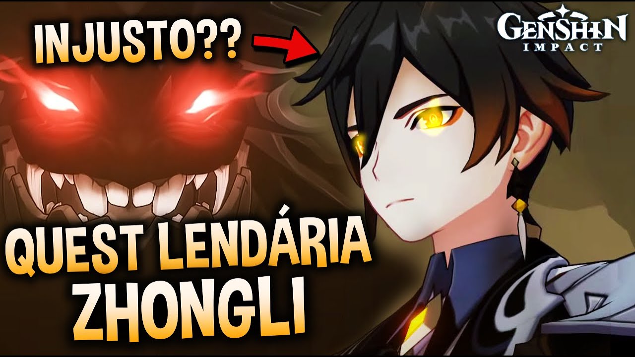 ANÁLISE DA SEGUNDA QUEST LENDÁRIA DO ZHONGLI | GENSHIN IMPACT