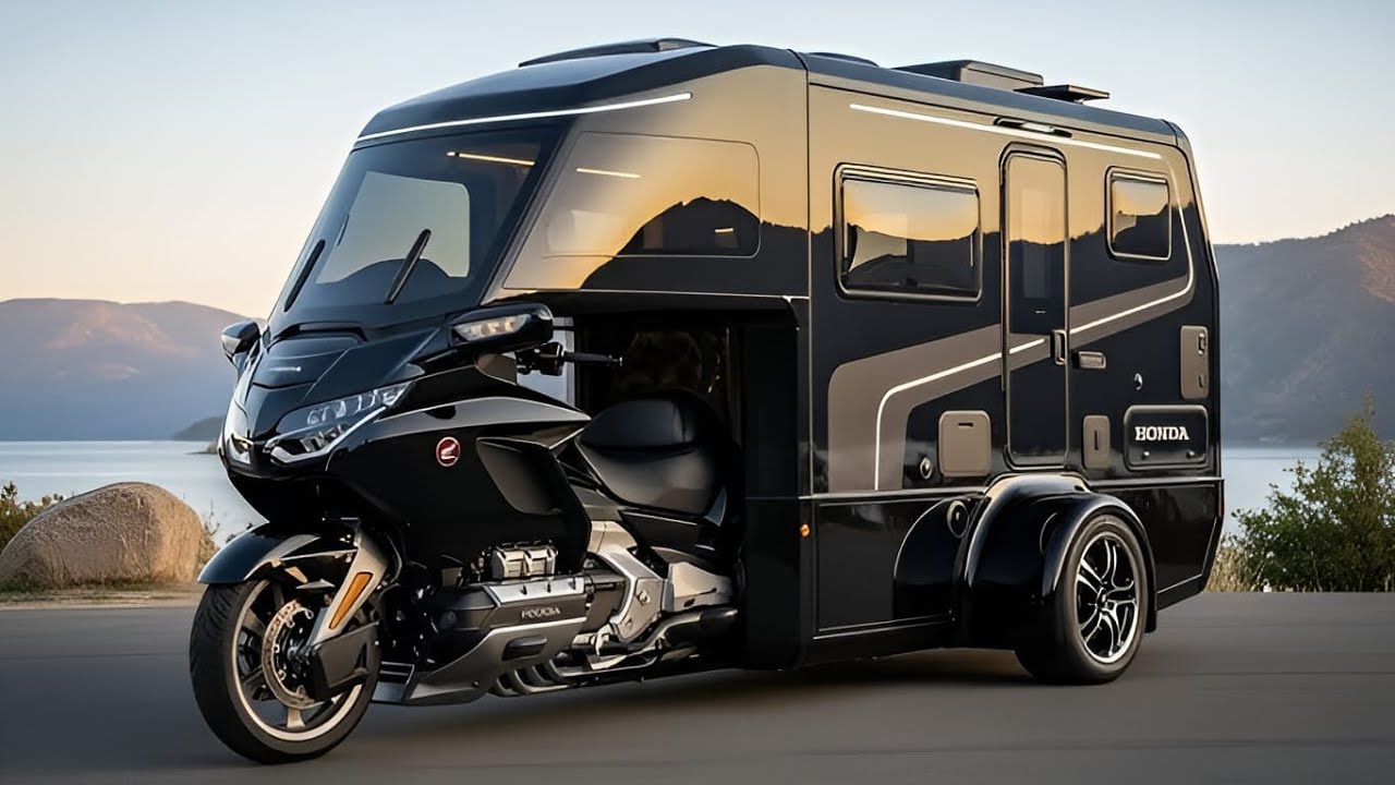 2026 Honda Gold Wing Electric Trike Camper | รถทัวร์ริ่งสามล้อไฟฟ้าพร้อมแคมป์สุดหรู