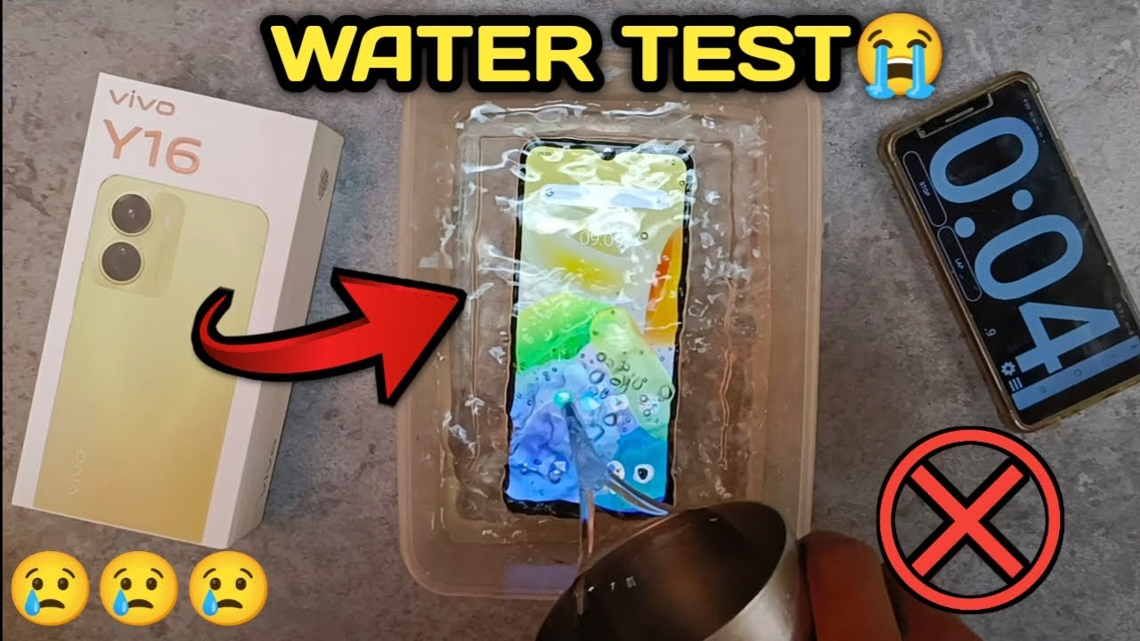 Vivo Y16 Water Test | Vivo Y16 Durability Test In Hindi
