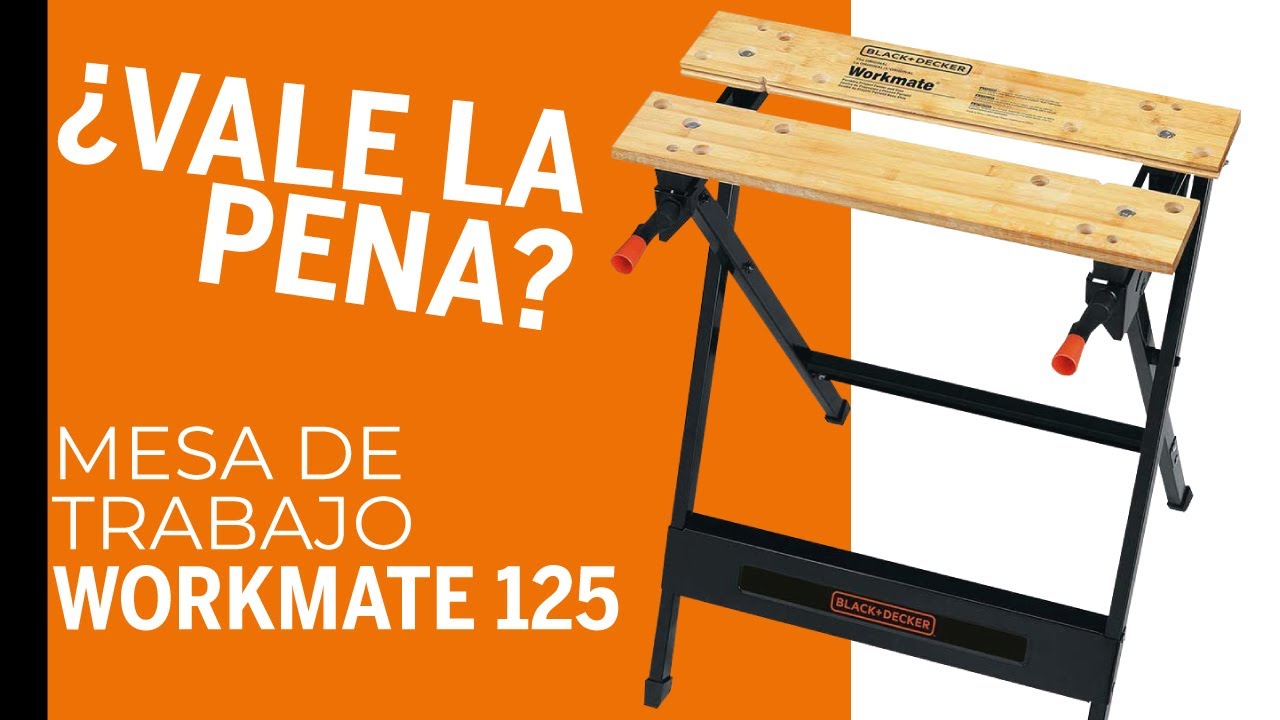 Mesa de trabajo plegable | Soporte | folding table | Black Decker workmate 125