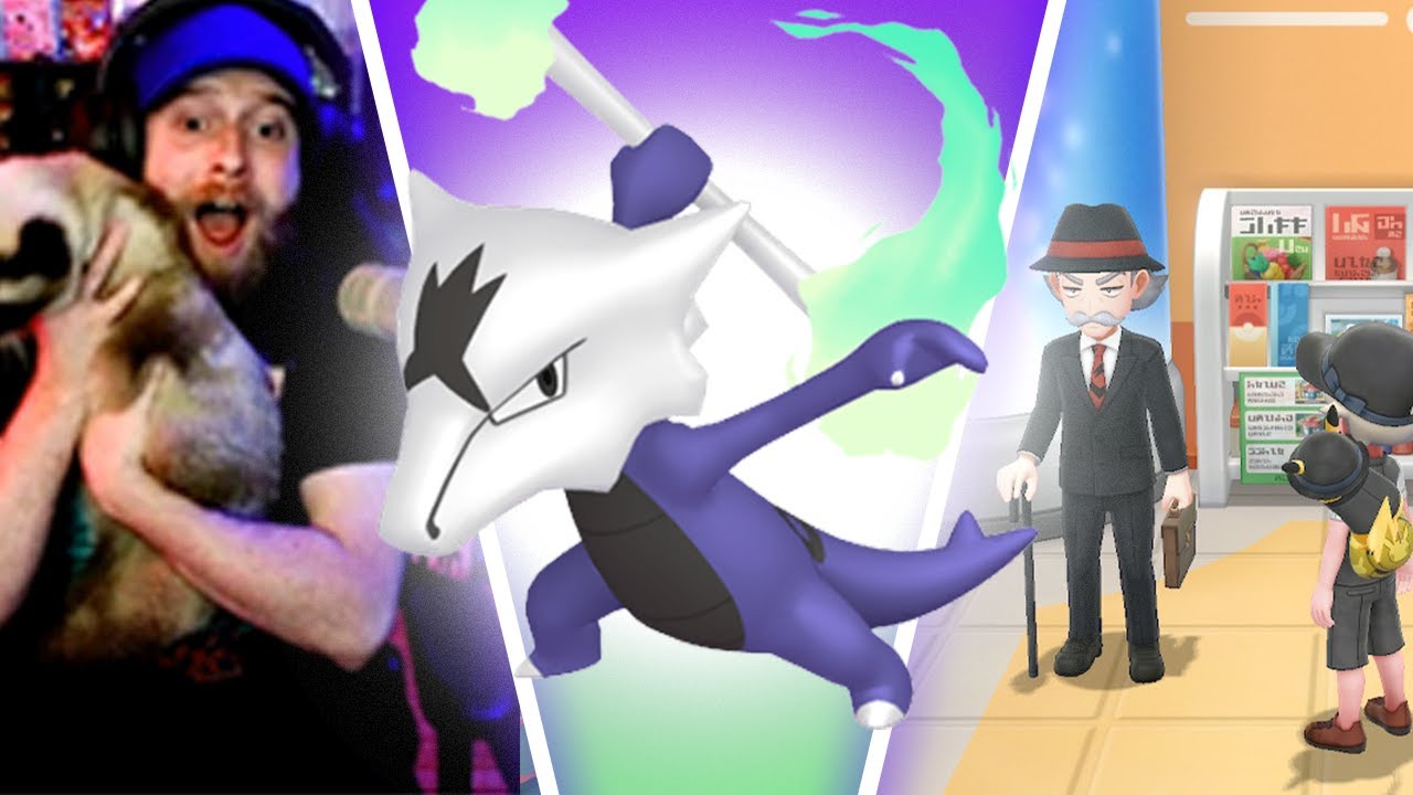 I Found Shiny Alolan Marowak from an NPC Trade