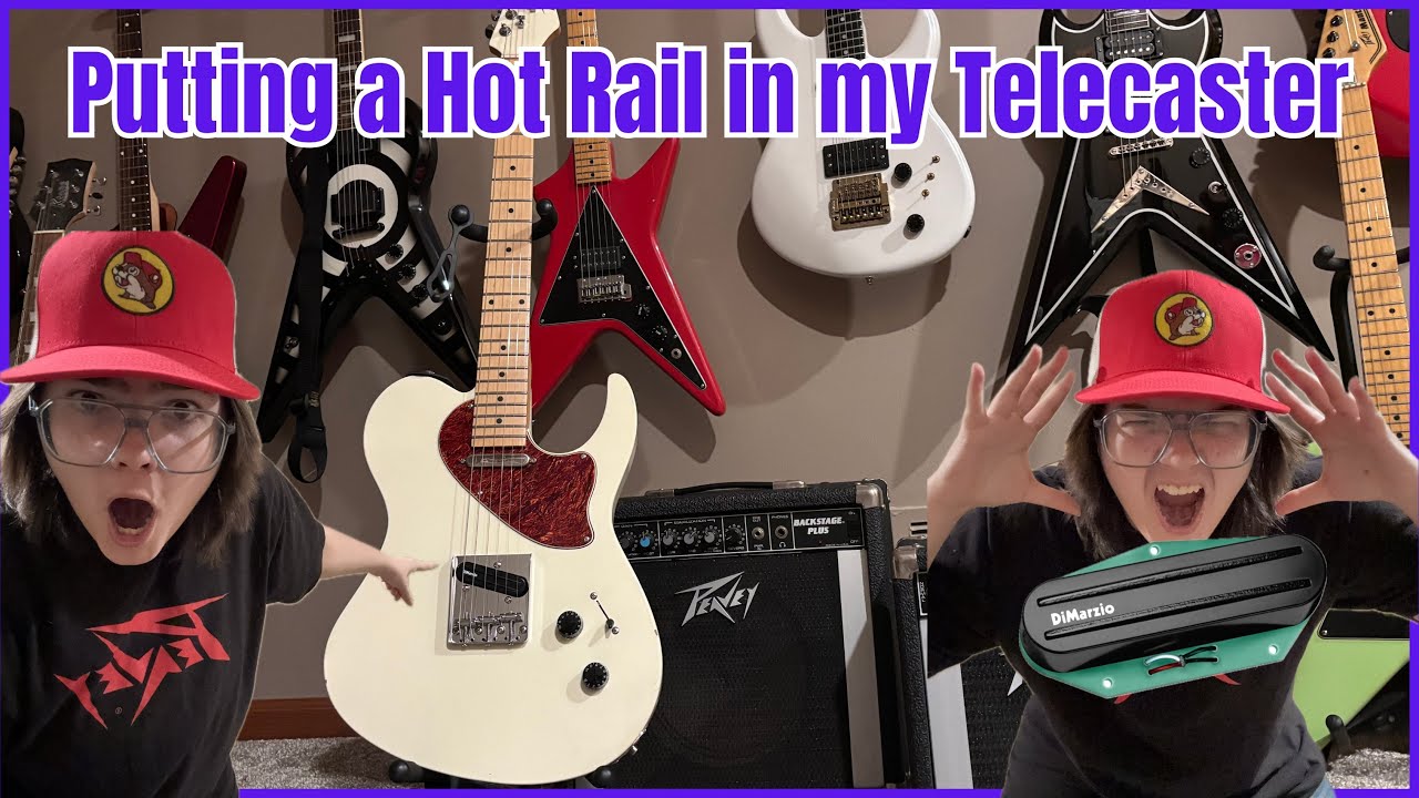 Putting a DiMarzio Pickup in my Telecaster