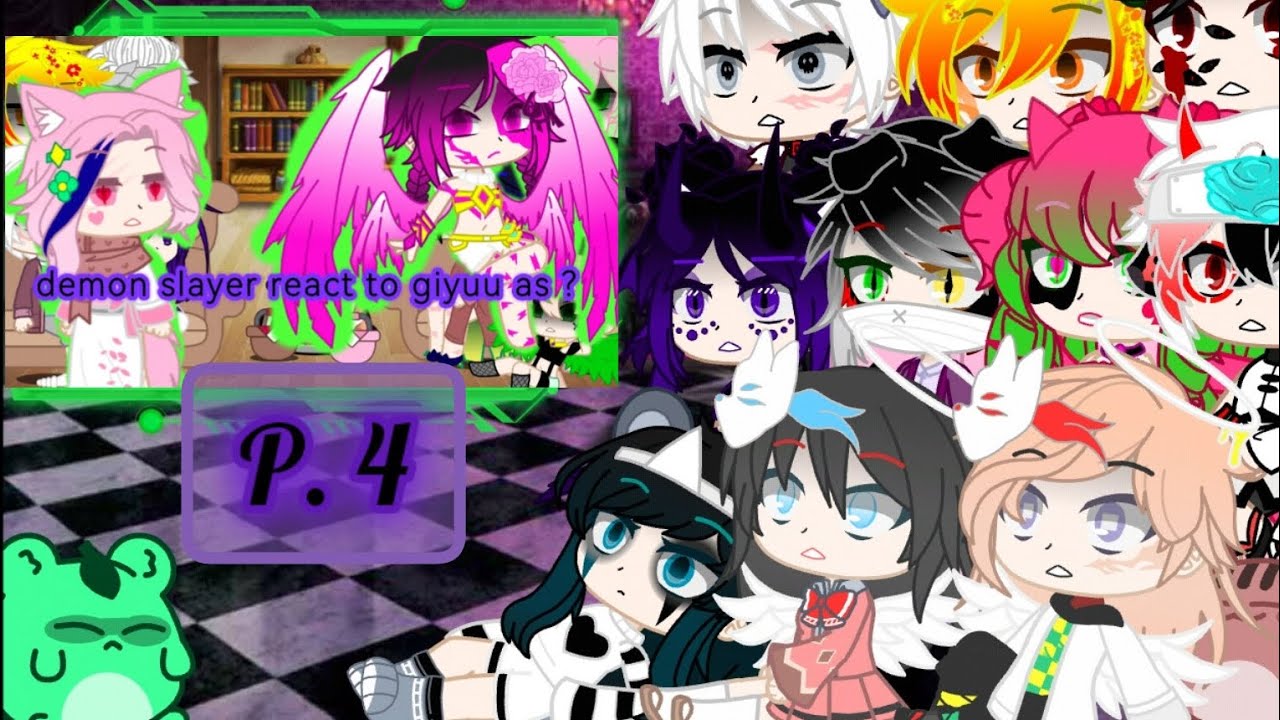 demon slayer react to giyuu as venti 4/5