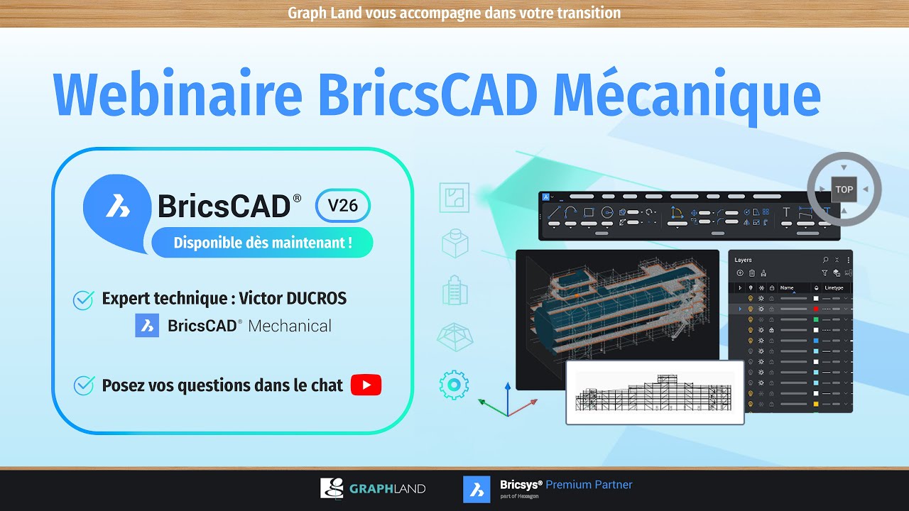 webinaire Bricscad V26 : MECA