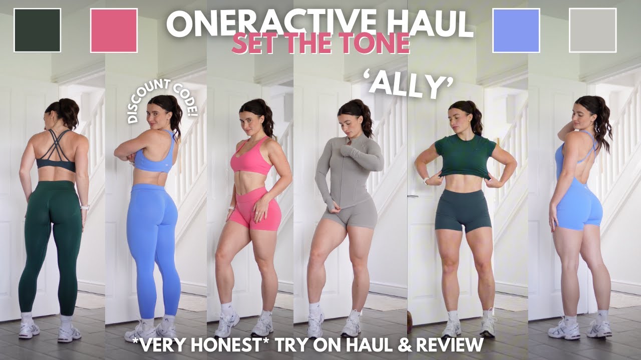 OnerActive try on haul & review, VERY HONEST! | Set The Tone Capsule | *discount code!