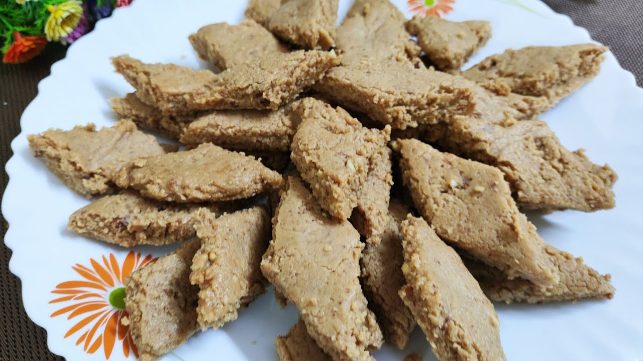 Moongfali Katli recipe.. 