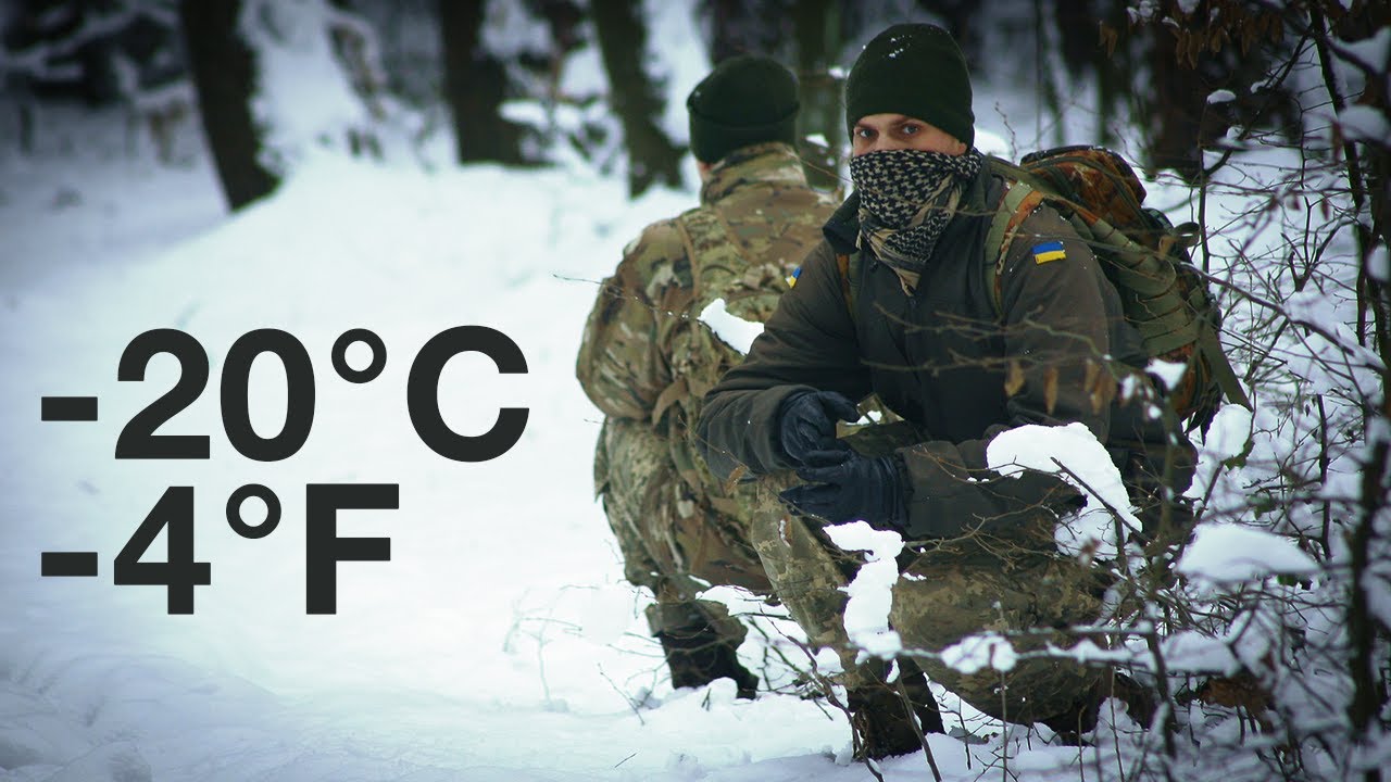 Украина замерзает
