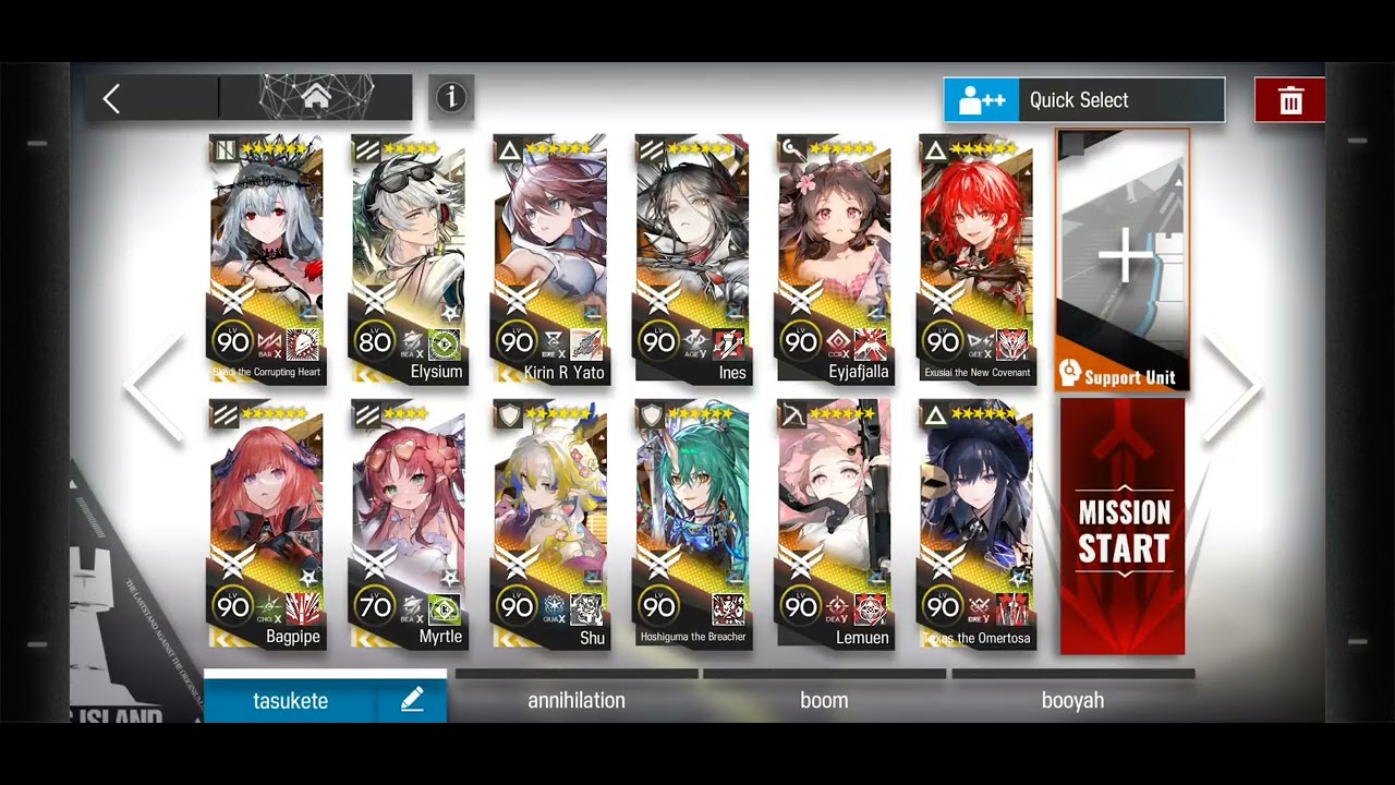 Arknights: AT-S-4 clear and Challenge Mode 