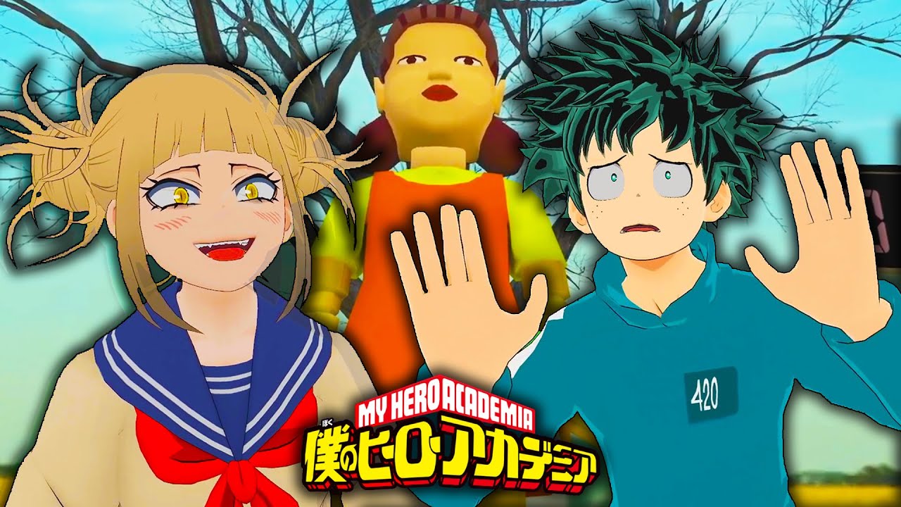 Deku and Toga in Squid Game! | My Hero Academia VR