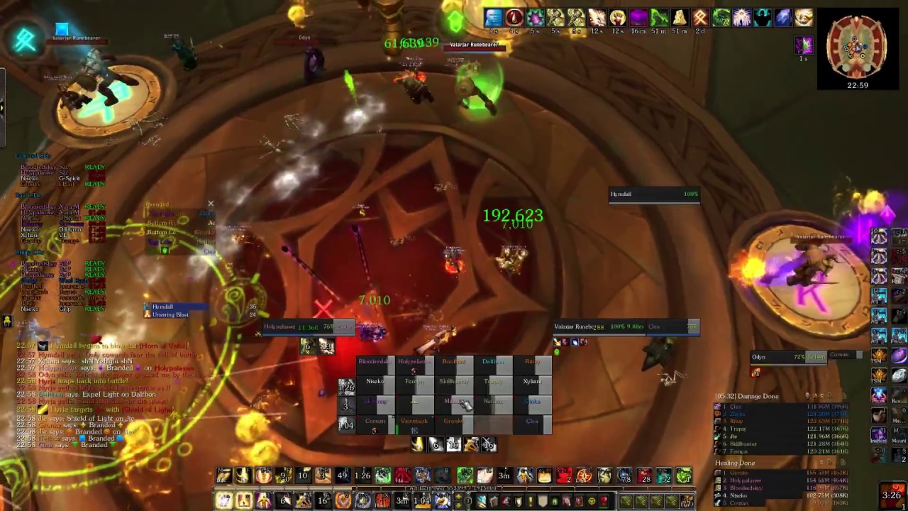 Trial of Valor Mythic - Odyn - Rank5 482k hps - Holy Paladin POV