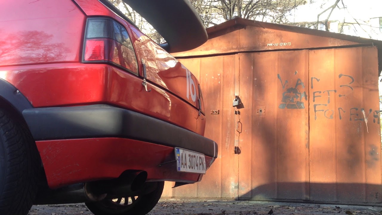 Выхлоп  Golf 2 GTI ABF