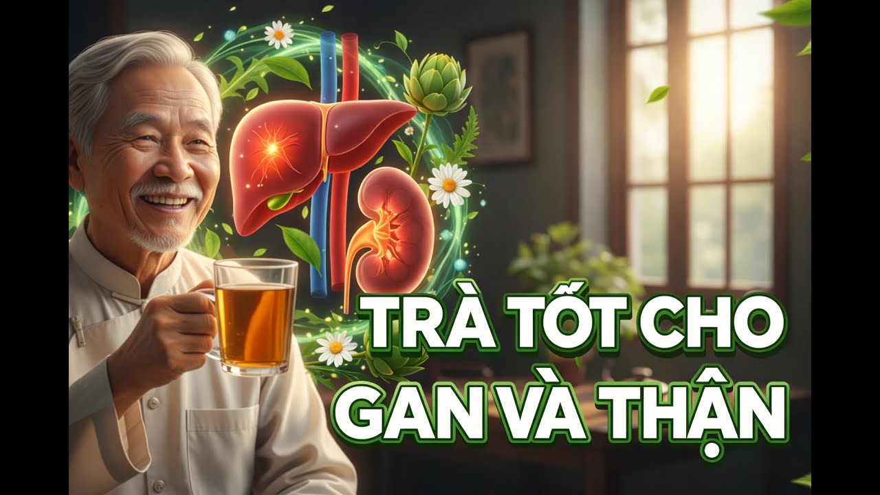 Bí Quyết Phục Hồi GAN và THẬN Với 3 Loại Trà Thảo Dược Cực Rẻ