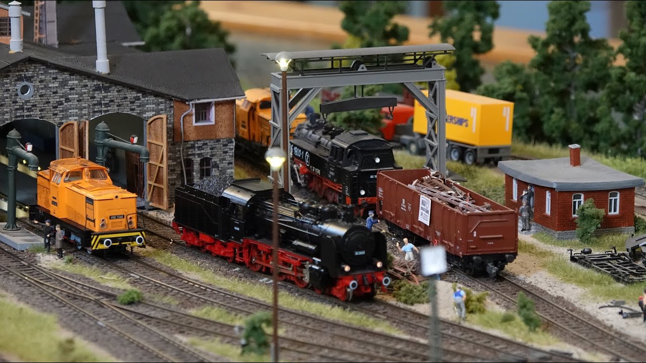 Modelleisenbahn - Miniatur  Elbtal - 01824 K&ouml;nigstein - TEIL 2 - 22.7.2023