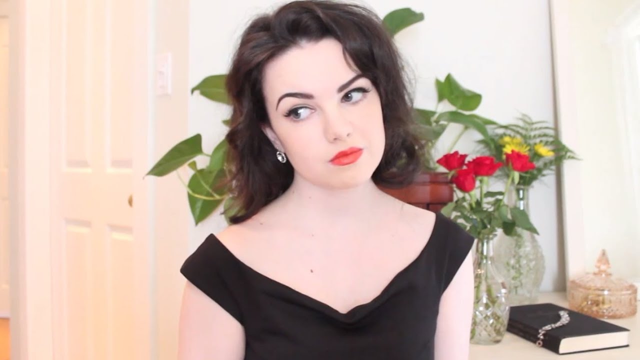 Grace Kelly Makeup & Hair Tutorial