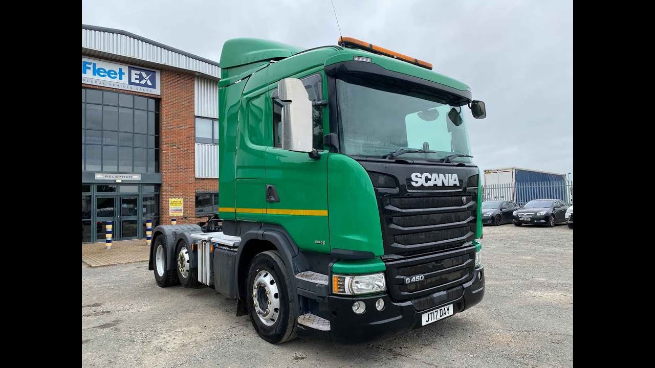 SCANIA G450 *EURO 6* 6X2 TRACTOR UNIT 2017 - JT17 DAY