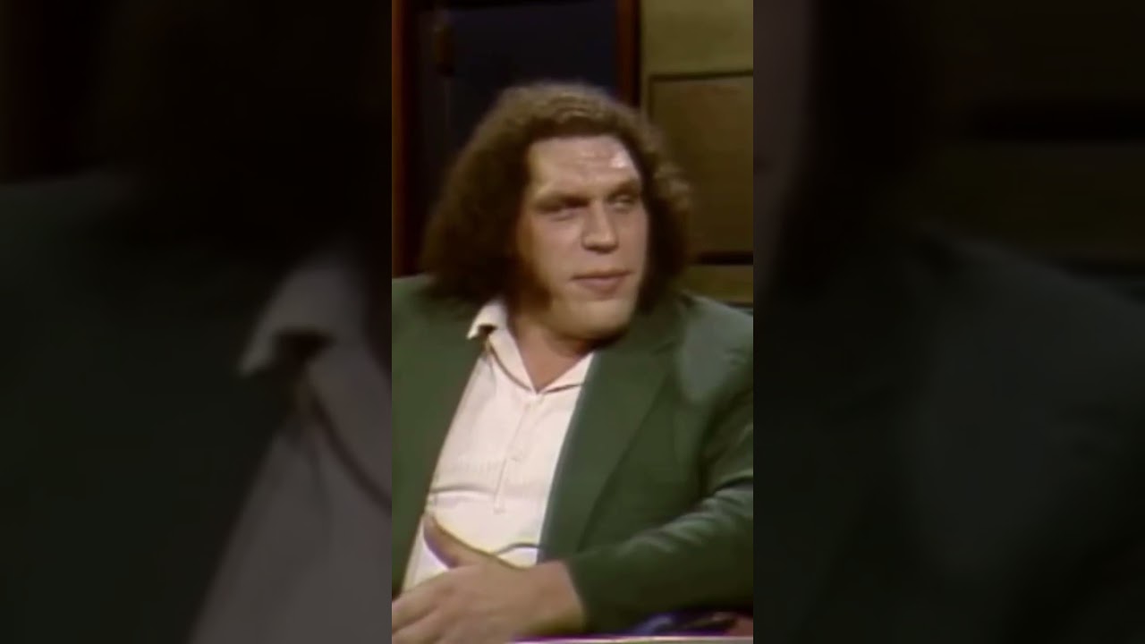 Почему Андре больше не поднимает людей с Андре Гигантом 1984 года
