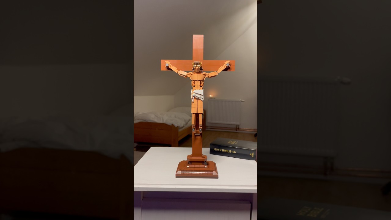 Our new Jesus Lego set!!! 😇✝️ #christian #jesus #christ #✝️ #christiantiktok #jesusisking