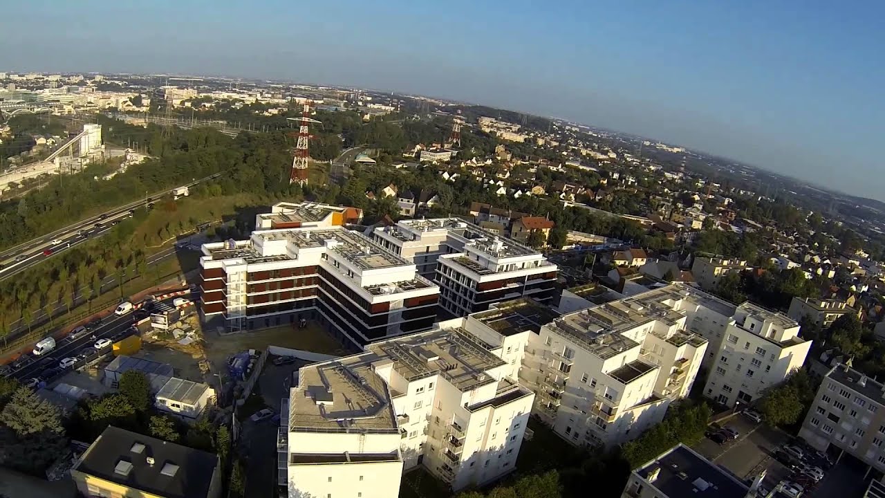 Survole de palaiseau en drone ou Quadricoptère