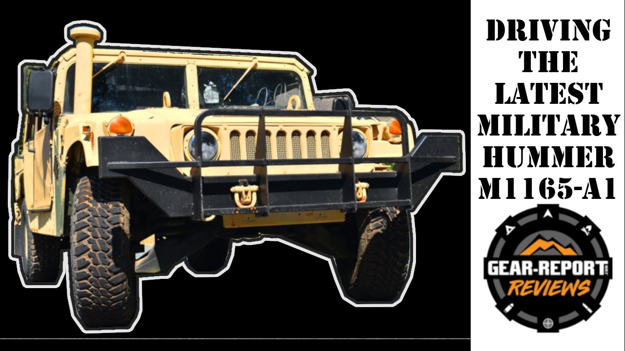 Driving the latest turbo military Hummer - M1165-A1 HMMWV Battlewagon 3